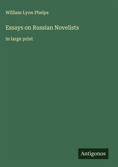 Cover Essays on Russian Novelists