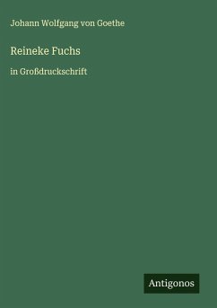 Reineke Fuchs Cover Reineke Fuchs
