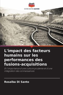 Cover L'impact des facteurs humains sur les performances des fusions-acquisitions