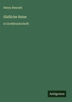 Cover Südliche Reise