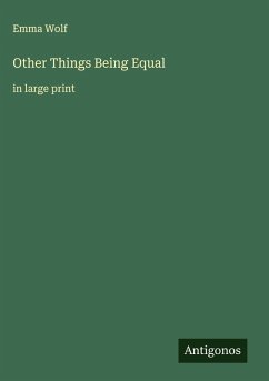 Cover Other Things Being Equal