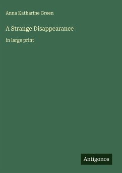 Cover A Strange Disappearance