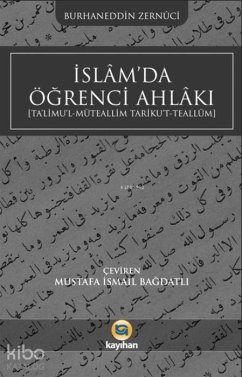Islamda Ögrenci Ahlaki - Zernuci, Burhaneddin