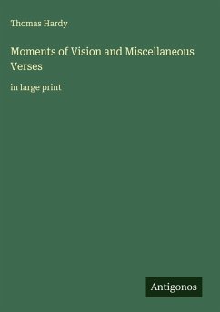 Cover Moments of Vision and Miscellaneous Verses