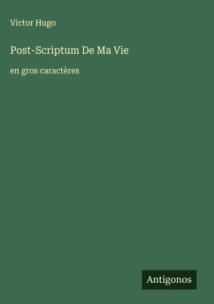 Cover Post-Scriptum De Ma Vie
