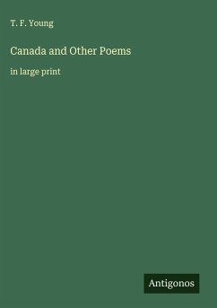 Cover Canada and Other Poems
