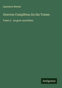 Cover Oeuvres Complètes; En Six Tomes