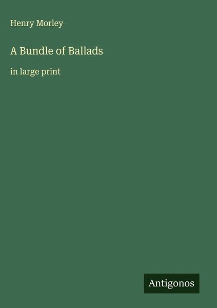 A Bundle of Ballads A Bundle of Ballads