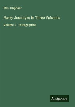 Cover Harry Joscelyn; In Three Volumes