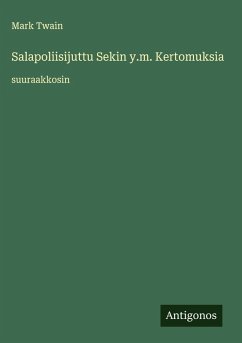 Cover Salapoliisijuttu Sekin y.m. Kertomuksia