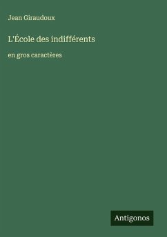 Cover L'École des indifférents
