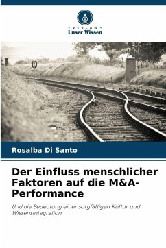 Cover Der Einfluss menschlicher Faktoren auf die M&A-Performance