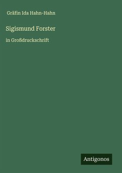 Cover Sigismund Forster