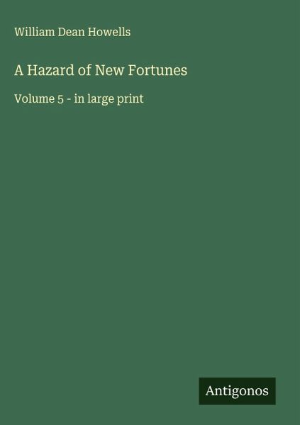 A Hazard of New Fortunes A Hazard of New Fortunes