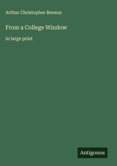 Cover From a College Window