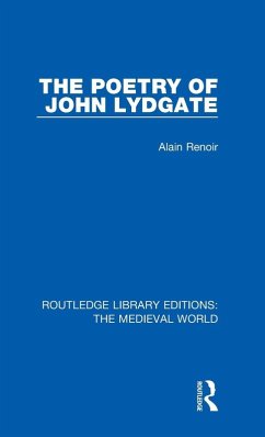 Cover The Poetry of John Lydgate