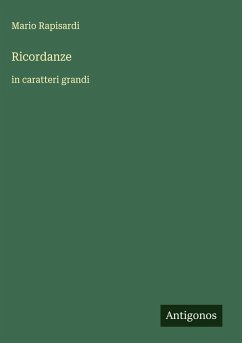 Ricordanze - Rapisardi, Mario