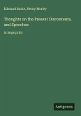 Thoughts on the Present Discontents, and Speeches