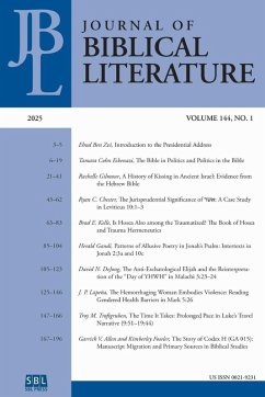 Journal of Biblical Literature 144.1 (2025) Cover Journal of Biblical Literature 144.1 (2025)
