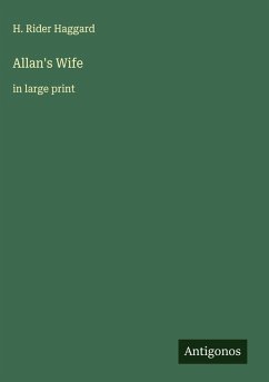 Cover Allan's Wife