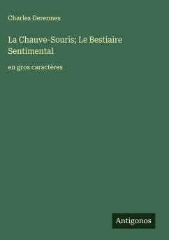 Cover La Chauve-Souris; Le Bestiaire Sentimental