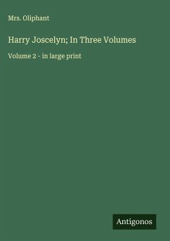 Cover Harry Joscelyn; In Three Volumes