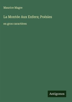 Cover La Montée Aux Enfers; Poésies