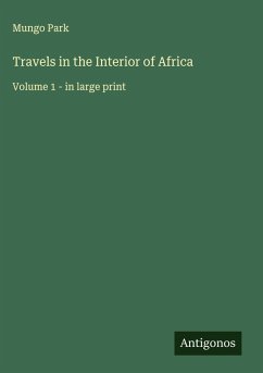 Cover Travels in the Interior of Africa