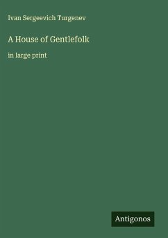 Cover A House of Gentlefolk