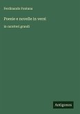 Poesie e novelle in versi