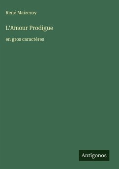 Cover L'Amour Prodigue