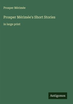 Cover Prosper Mérimée's Short Stories