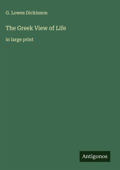 Cover The Greek View of Life