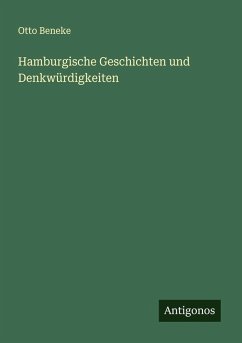 Cover Hamburgische Geschichten und Denkwürdigkeiten