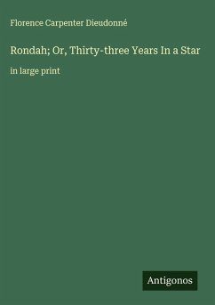 Cover Rondah; Or, Thirty-three Years In a Star