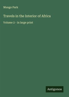 Cover Travels in the Interior of Africa