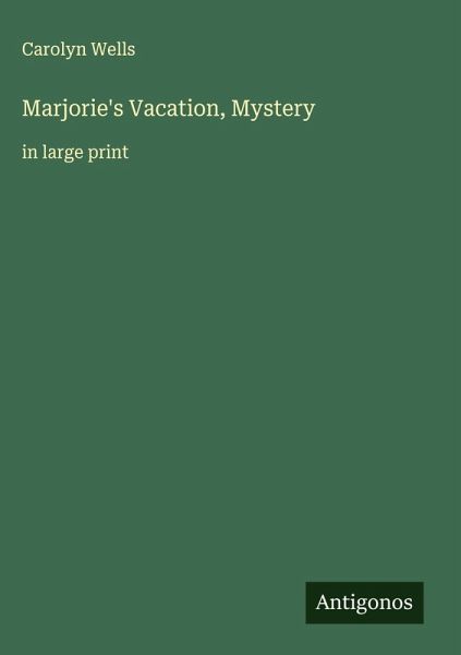 Marjorie's Vacation, Mystery