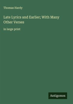 Cover Late Lyrics and Earlier; With Many Other Verses