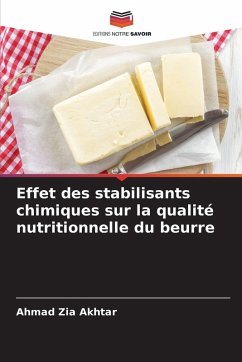Cover Effet des stabilisants chimiques sur la qualité nutritionnelle du beurre