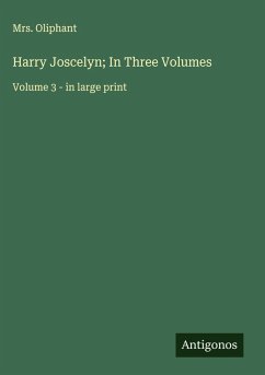 Cover Harry Joscelyn; In Three Volumes