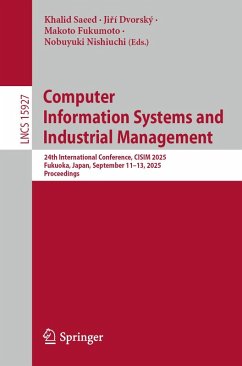 Cover Computer Information Systems and Industrial Management (eBook, PDF)