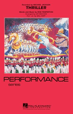 Cover Rod Temperton, Thriller Marching Band Partitur + Stimmen