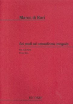 Cover 6 Studi sul naturalismo integrale per pianoforte