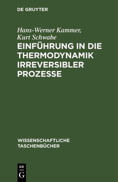 Cover Einführung in die Thermodynamik irreversibler Prozesse (eBook, PDF)