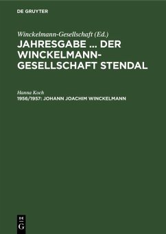 Cover Johann Joachim Winckelmann (eBook, PDF)
