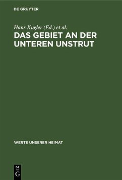 Das Gebiet an der unteren Unstrut (eBook, PDF) Cover Das Gebiet an der unteren Unstrut (eBook, PDF)