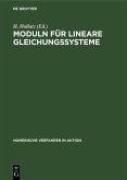 Moduln für lineare Gleichungssysteme (eBook, PDF)