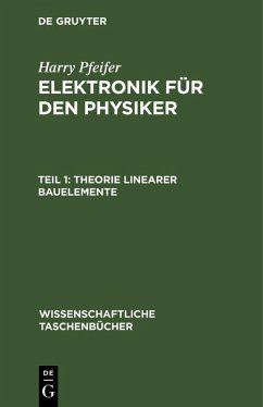 Cover Theorie linearer Bauelemente (eBook, PDF)