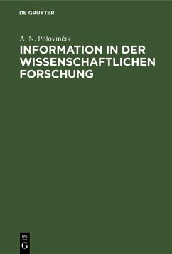 Cover Information in der wissenschaftlichen Forschung (eBook, PDF)