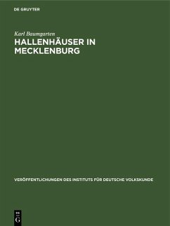 Cover Hallenhäuser in Mecklenburg (eBook, PDF)